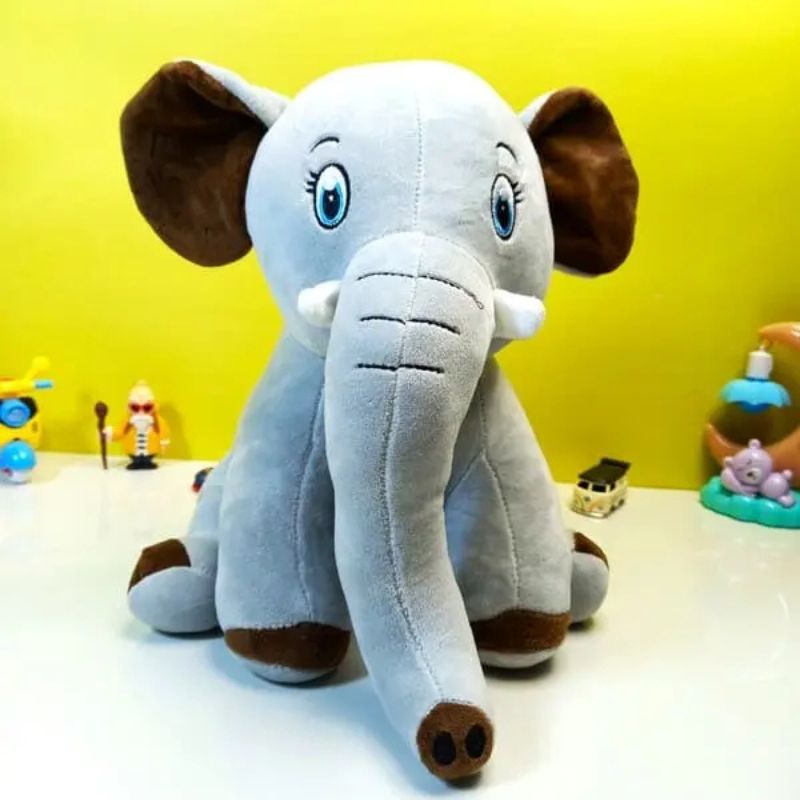 35cm Soft & Cuddly Elephant Plush Toy – Adorable & Huggable
