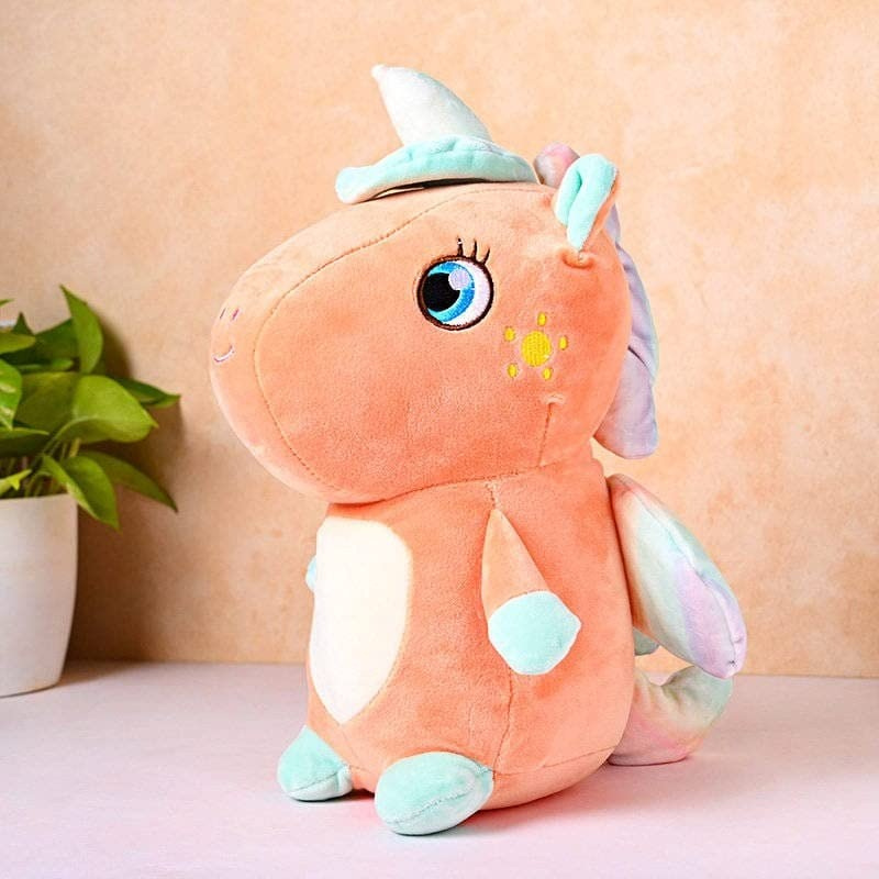 TEDDY DADDY Unicorn Dragon Soft Toy – 35 cm Plush Stuffed Animal