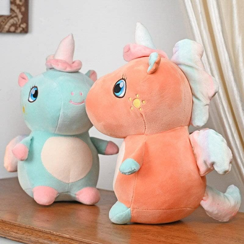TEDDY DADDY Unicorn Dragon Soft Toy – 35 cm Plush Stuffed Animal