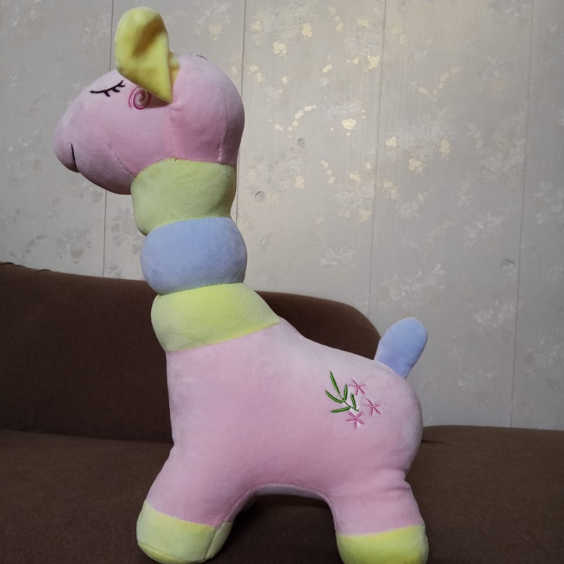 40cm Giraffe Soft Toy Cute, Colorful & Cuddly Plush