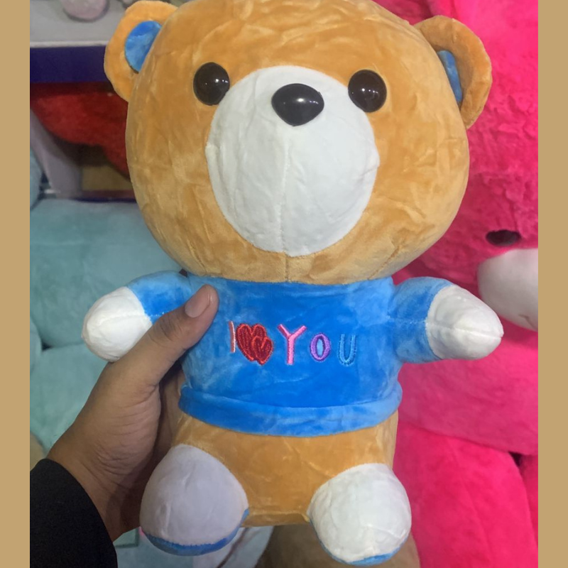 I Love You, Teddy Bear Plush Toy - Soft & Cuddly Gift for Loved Ones