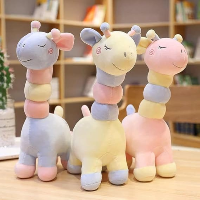 40cm Giraffe Soft Toy Cute, Colorful & Cuddly Plush