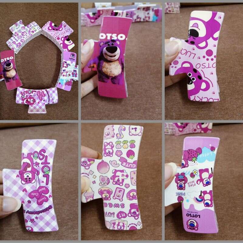 Collage of various pink and purple 