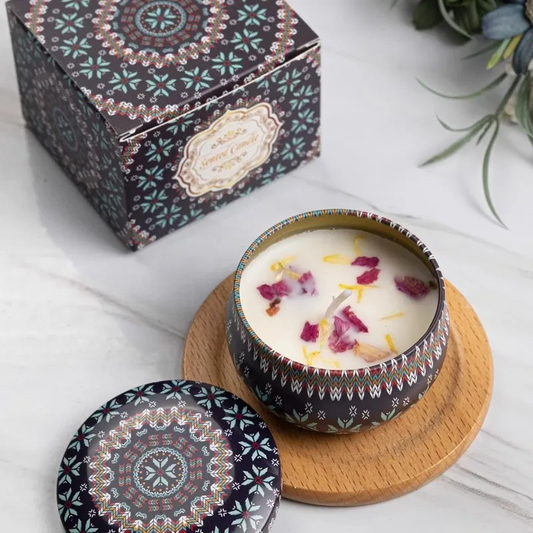 Boho Chic Scented Soy Candles
