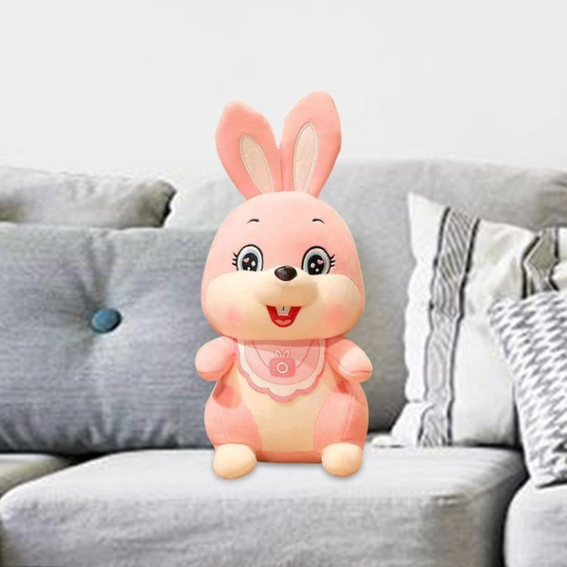 Pink Plush Bunny