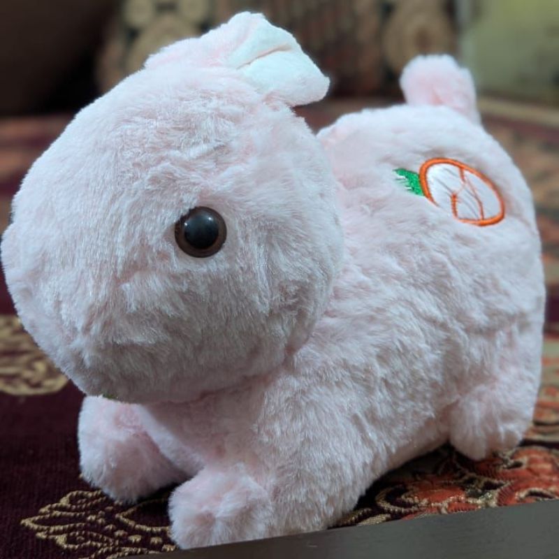 Adorable Pink Bunny Plush Toy - Soft & Cuddly