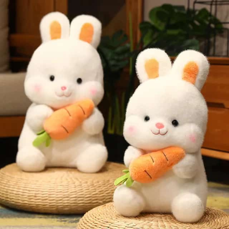 Carrot Hugging Bunny