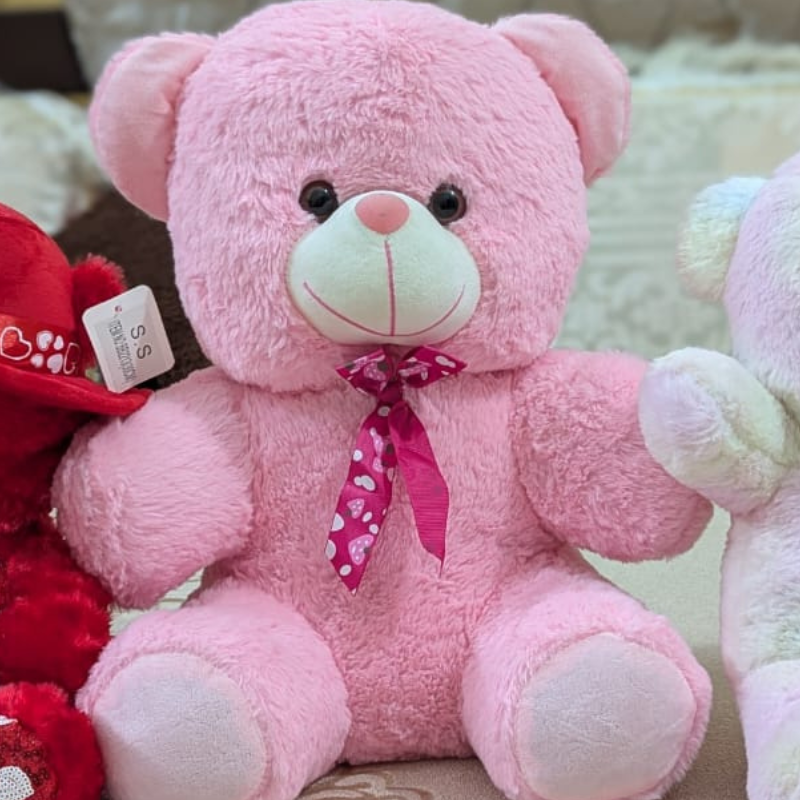 50 cm Soft & Cuddly Pink Teddy Bear