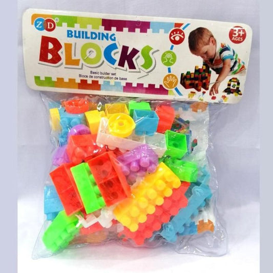 Colorful 8 Building Blocks Set for Kids – Creative Construction Toy (3+ Years)