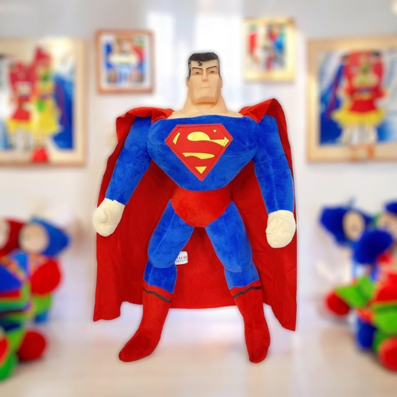 Super Man Adventure Plush Toy - Soft & Cuddly Hero