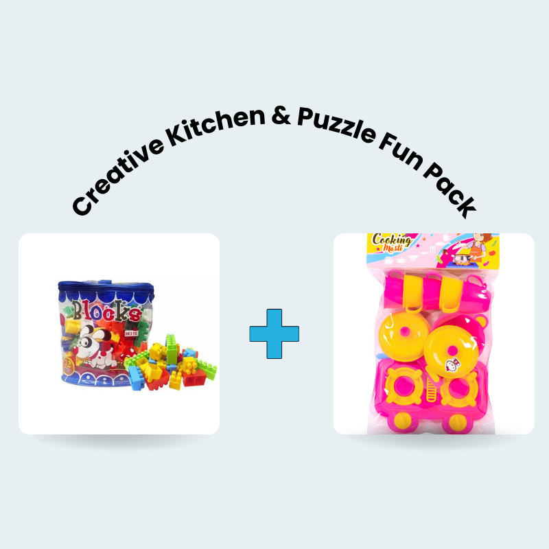 Creative Kitchen & Puzzle Fun Pack – Cook and Solve Adventure Set