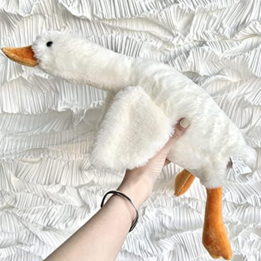 Fluffy Duck Plush Toy – Soft and Cuddly Companion