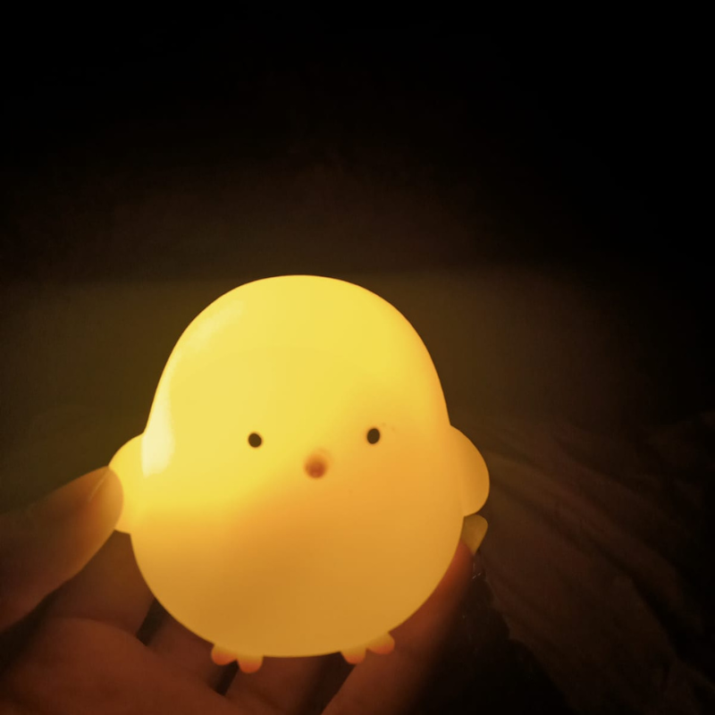 Adorable LED Duck Night Light – Soft, Cozy, and Portable