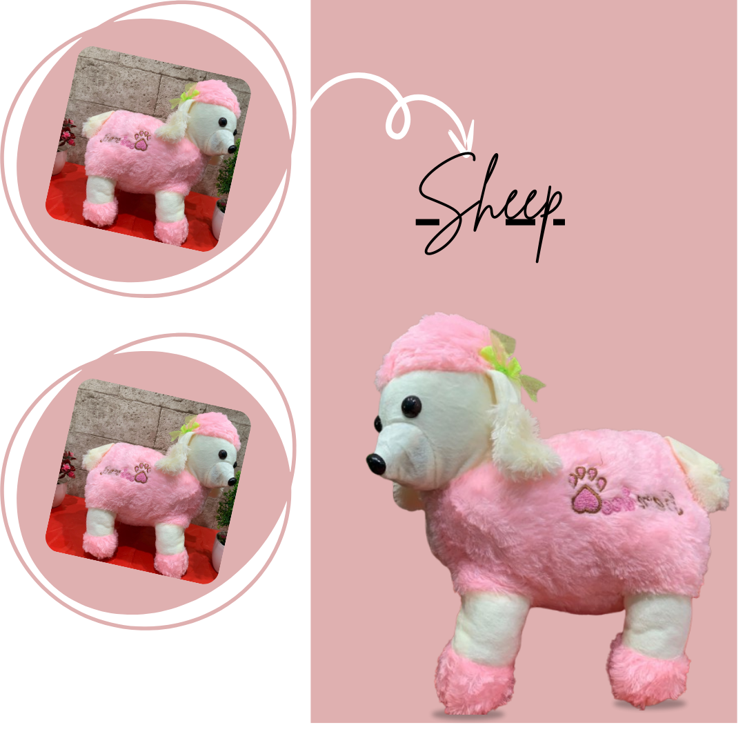 Adorable Soft Sheep Stuffed Toy – Perfect for Kids