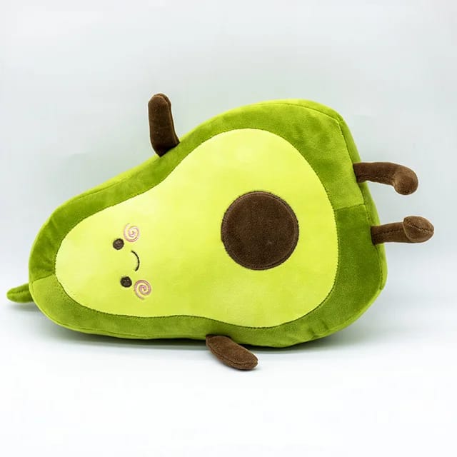 Cute Avocado Plush Toy – Soft and Cuddly Companion