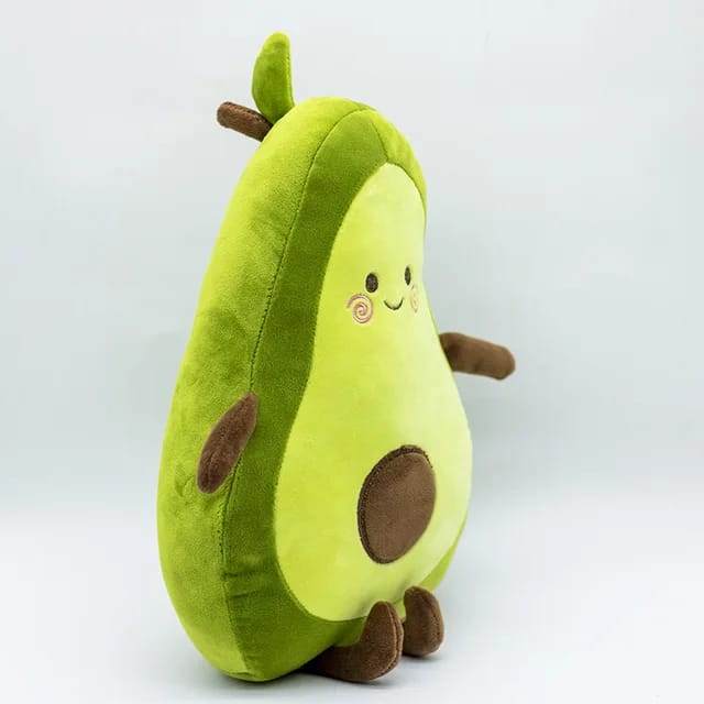 Cute Avocado Plush Toy – Soft and Cuddly Companion