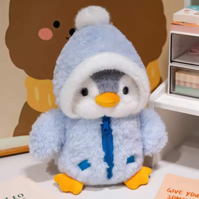 Cute Penguin Plush Doll – Soft Body Pudgy Penguin Cushion, Winter Ornament, Gift Pillow & Stuffed Animal Toy in Pakistan