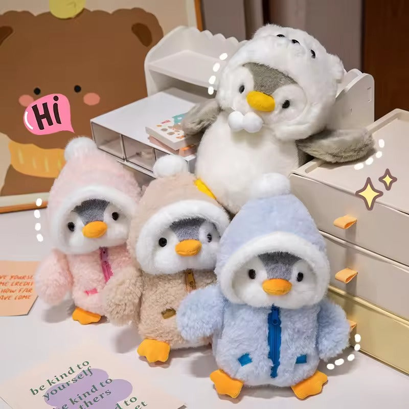 Cute Penguin Plush Doll – Soft Body Pudgy Penguin Cushion, Winter Ornament, Gift Pillow & Stuffed Animal Toy in Pakistan