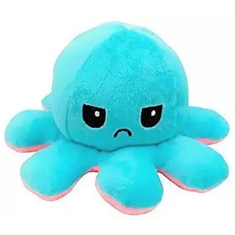 Reversible Flip Octopus Plush Stuffed Toy