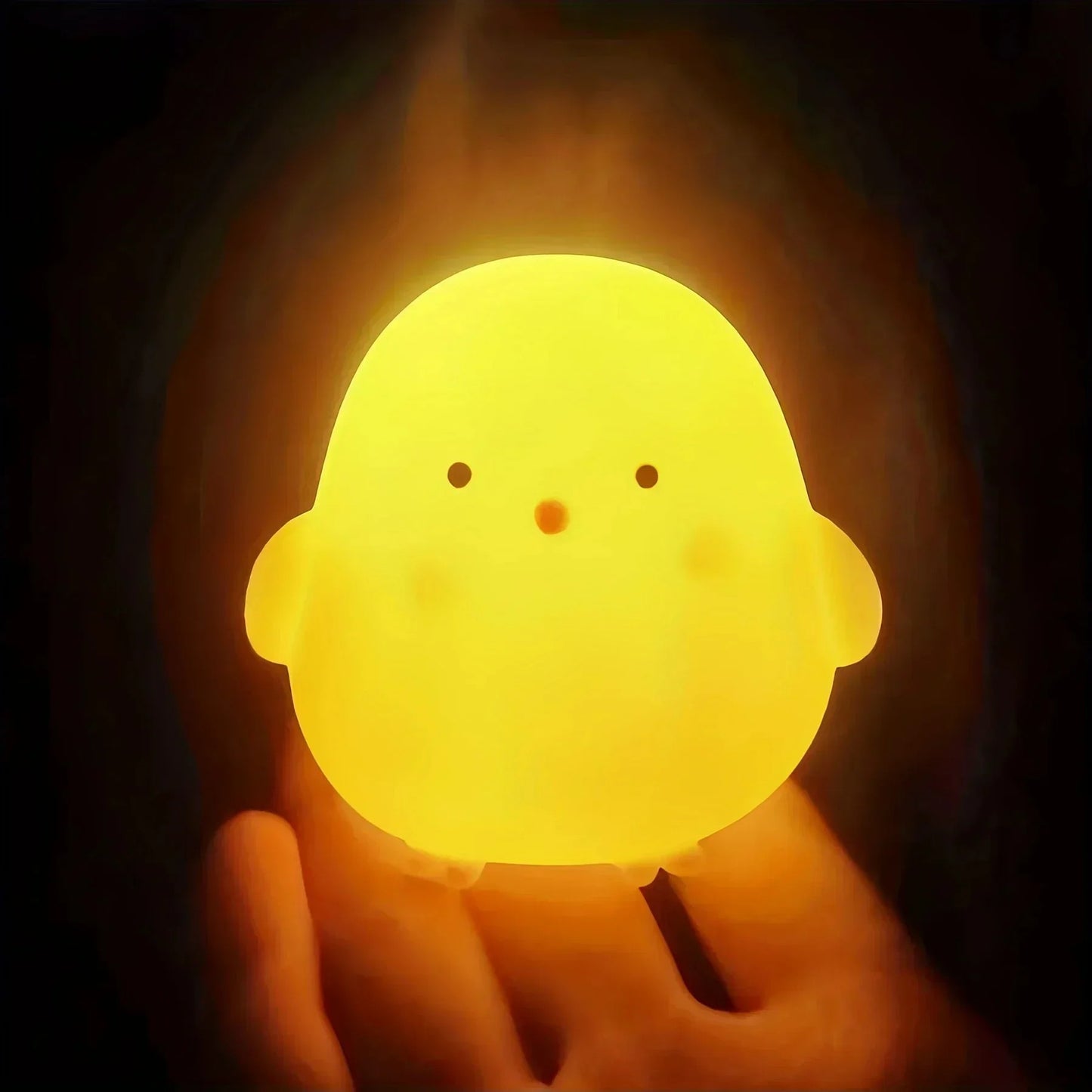 Adorable LED Duck Night Light – Soft, Cozy, and Portable